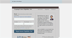 Desktop Screenshot of expungecenter.com